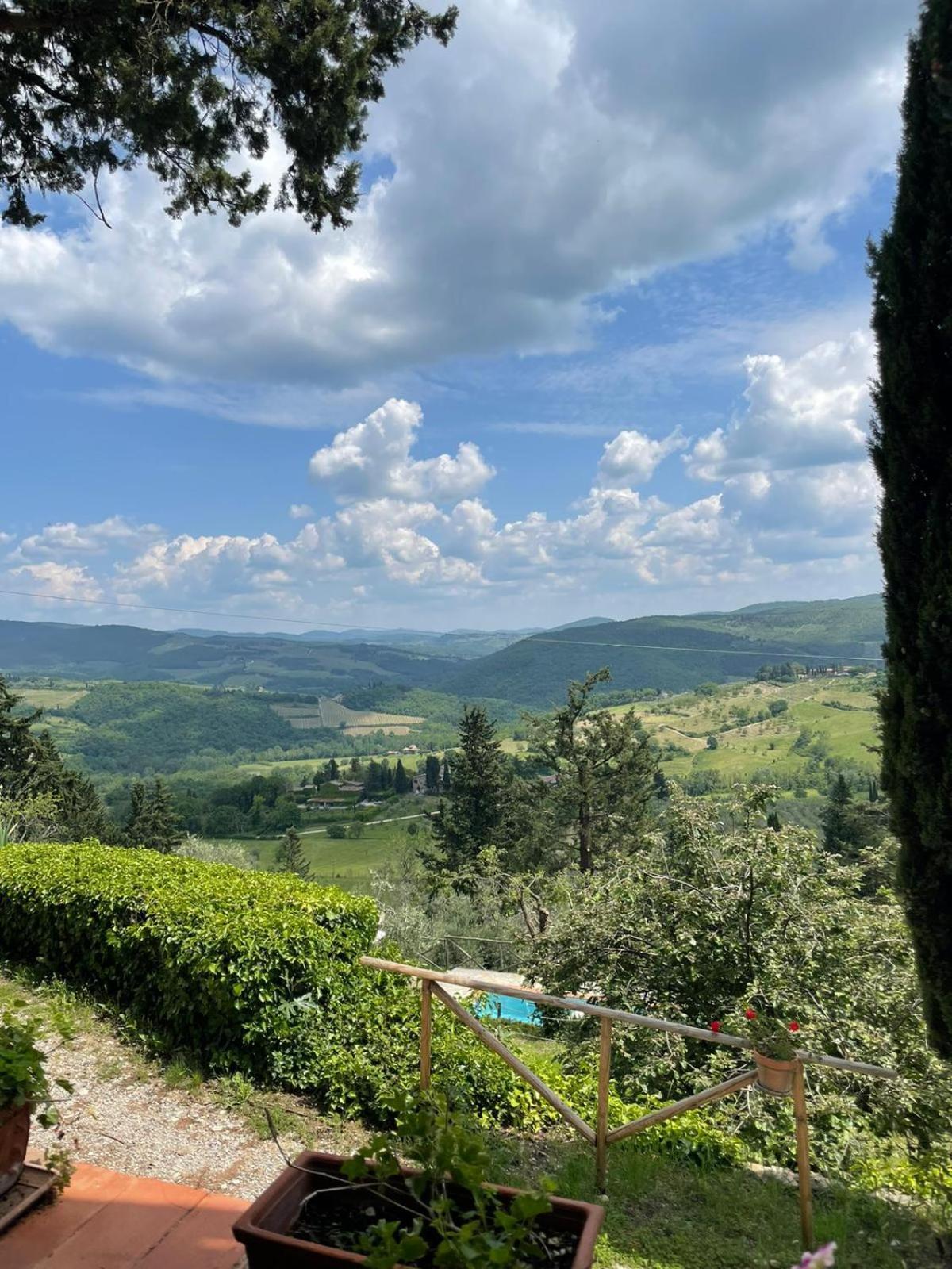 Casa Il Cipresso, In The Heart Of Chianti With Swimming Pool Villa Castellina in Chianti Exterior photo